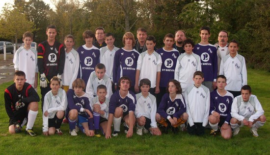 L’équipe des U14 U15